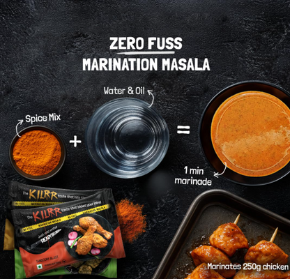 KILRR Chicken Marination Masala Variety Combo - Pack of 10