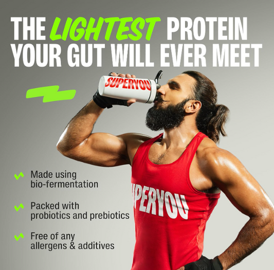 Superyou Cold Coffee Fermented Yeast Protein - 180 gms (Pack of 5)