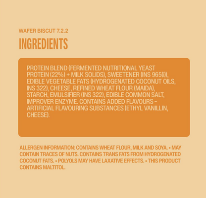SuperYou Cheese Protein Wafer Bars - Pack of 10(40g Each Pack)