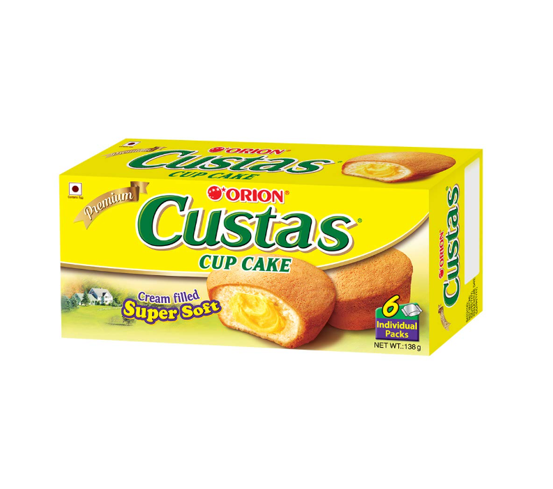 ORION Premium Custas Cupcake - 138g