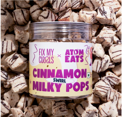 Atom Eats Cinnamon Swirl Milky Pops - Pack of 1