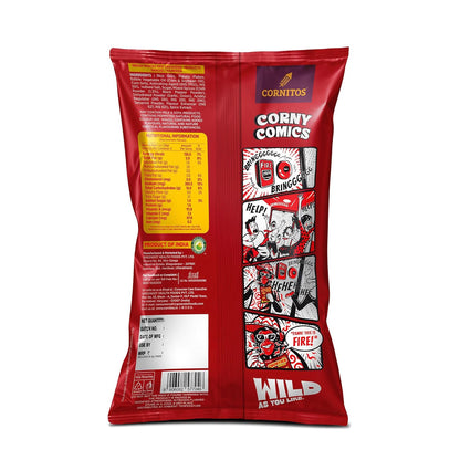 Cornitos Crusties puffs Fiery Peri Peri flavour - 62 g