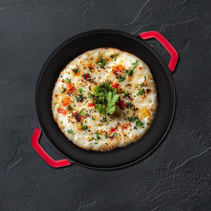 Pigeon by Stovekraft Pre-Seasoned Cast Iron Tawa 30 cm