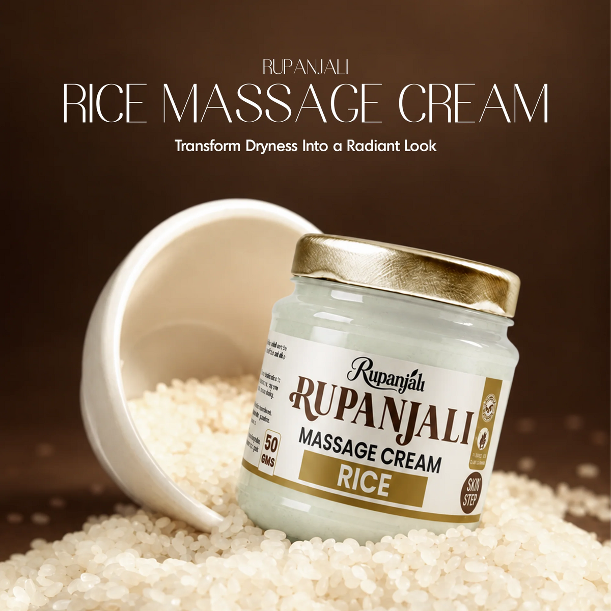Vaidban Rupanajli Massage Cream Rice - 50 gms