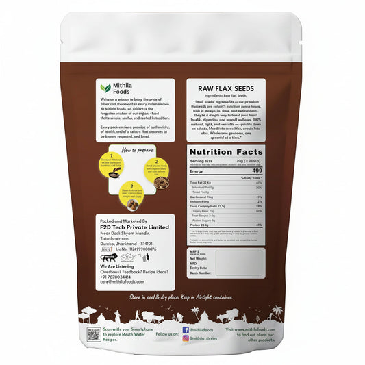 Mithila Foods Premium Flax Seeds