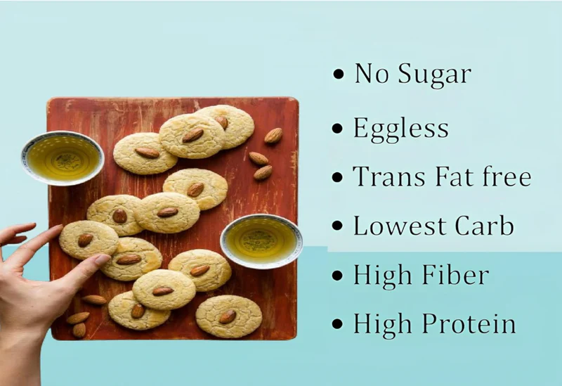 Healthify Almond Cookies - 50g