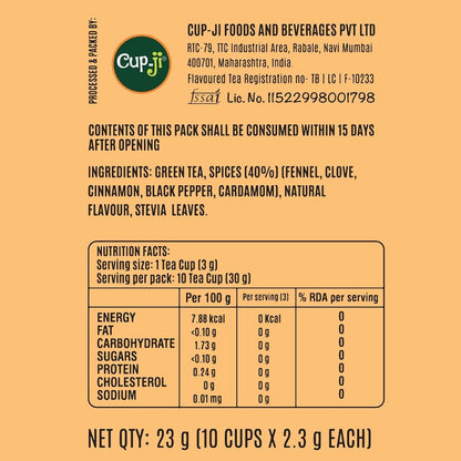 Cup-Ji Kashmiri Kahwa Green Tea