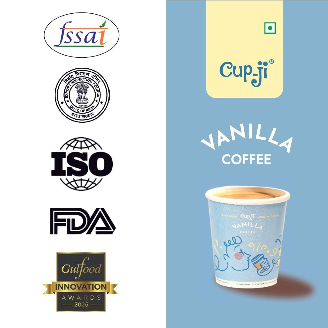 Cup-Ji Vanilla Coffee Premix Cups
