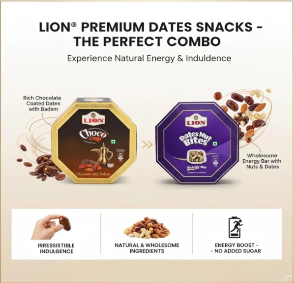Lion Dates Nut Bites