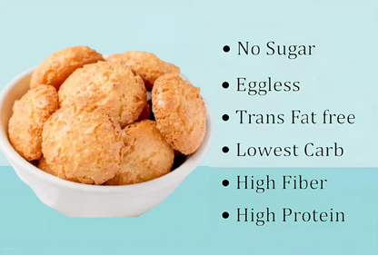 Healtify Sugar Free Coconut Cookies Biscuits - 50 Gm