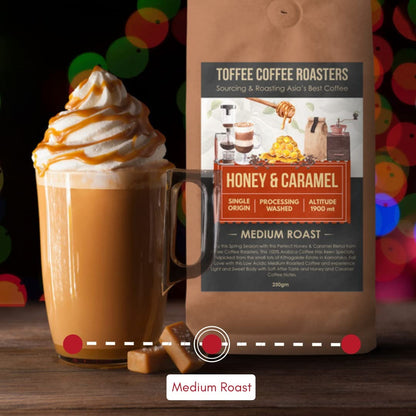 Toffee Coffee Roasters Honey & Caramel Coffee