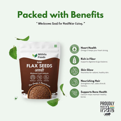 Mithila Foods Premium Flax Seeds