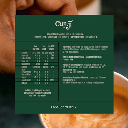 Cup-ji Instant Classic Chai