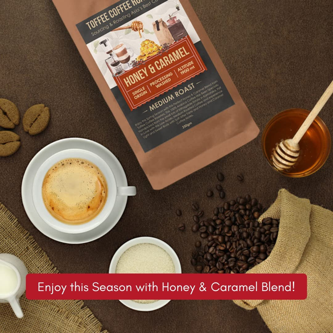 Toffee Coffee Roasters Honey & Caramel Coffee