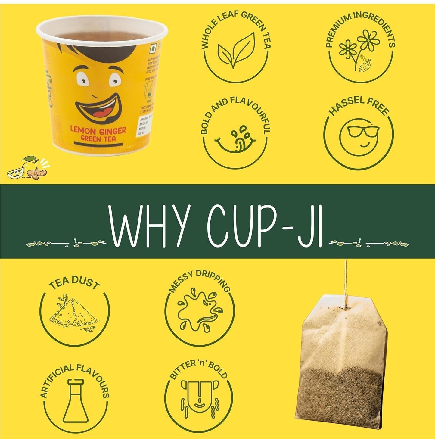 Cup-Ji Kashmiri Kahwa Green Tea