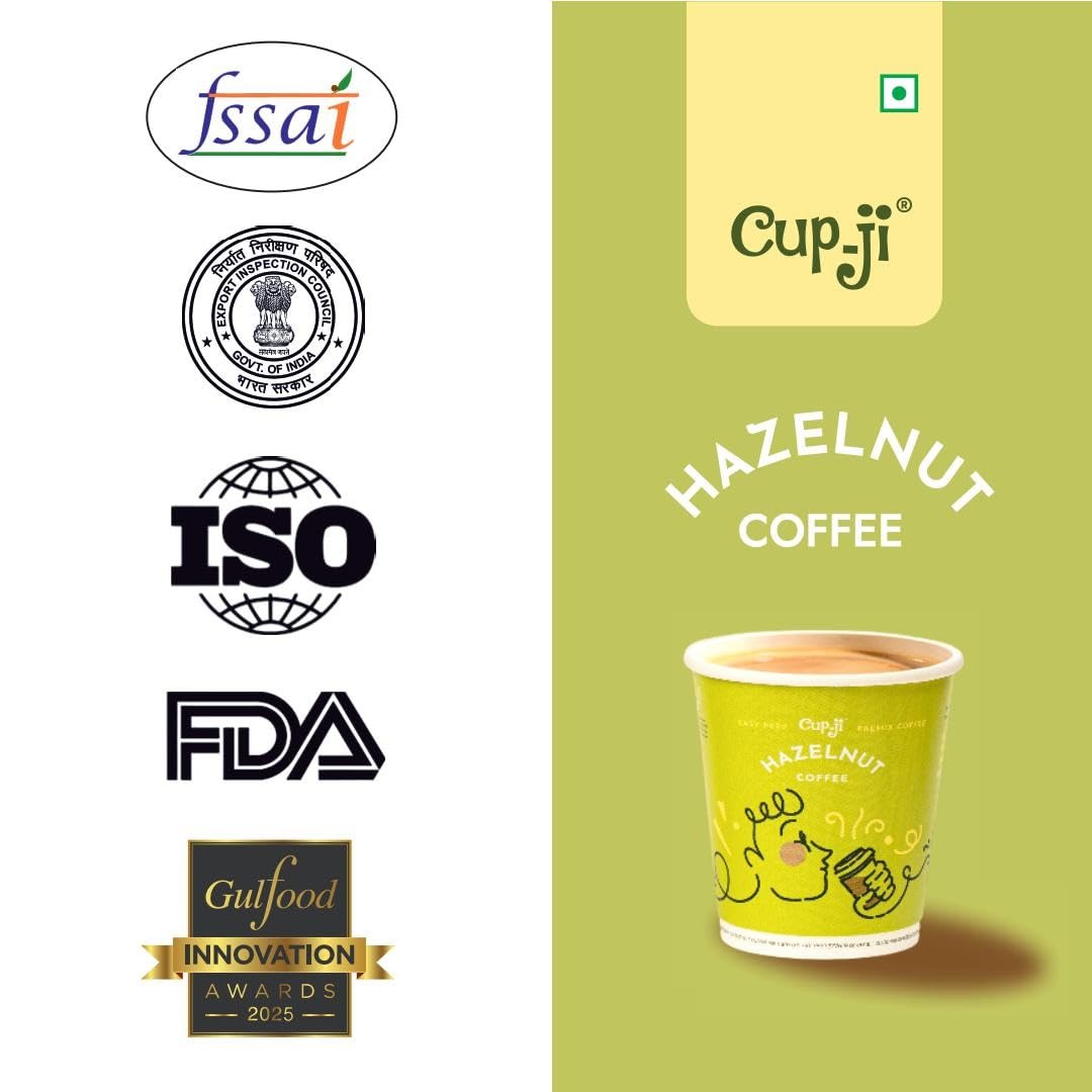 Cup-Ji Hazelnut Coffee Premix Cups
