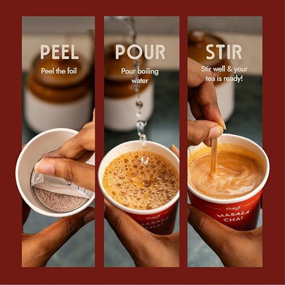 Cup-Ji Instant Masala Chai & Cappuccino Combo