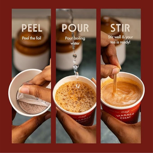 Cup-Ji Instant Masala Chai & Cappuccino Combo