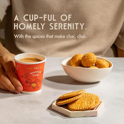 Cup-Ji Instant Masala Chai & Cappuccino Combo