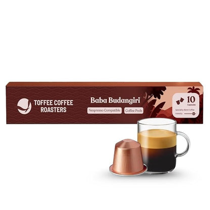 Toffee Coffee Roasters  Baba Budangiri Coffee Capsules