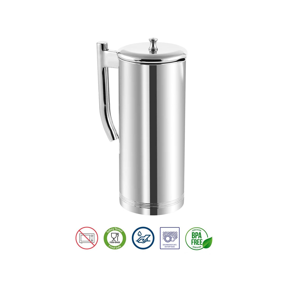 Kraft Stainless Steel Luminous Jug with Lid of 1.5 L