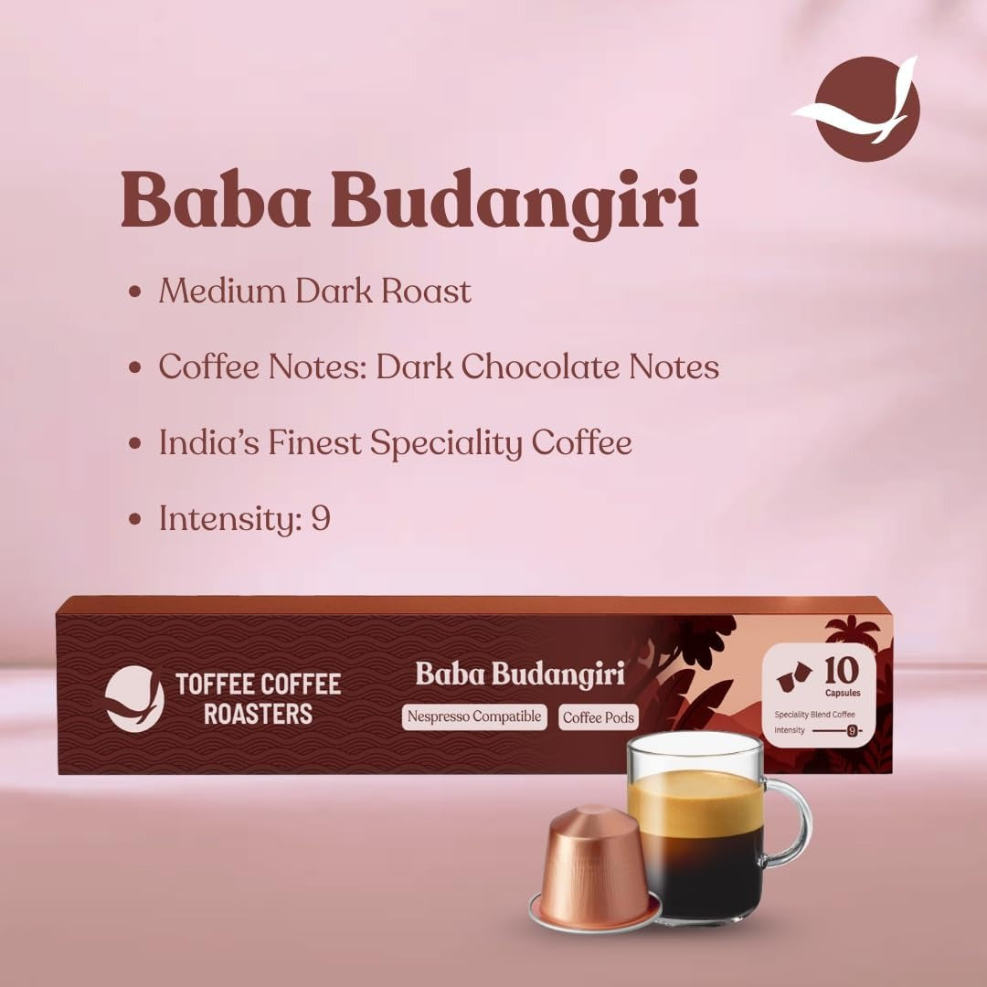 Toffee Coffee Roasters Variety Pack Coffee Pods Aluminium Coffee Capsules