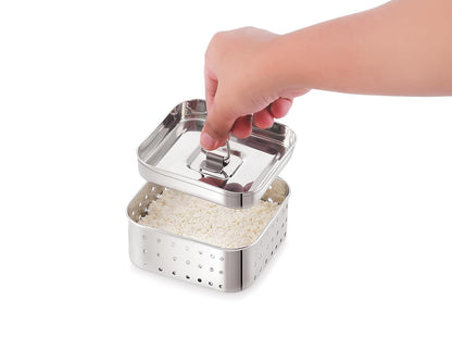 Tosaa SS Utensil Paneer Maker Medium Size 350ml Round Shape
