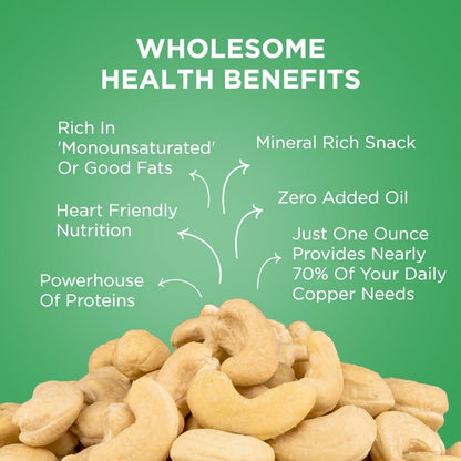 Nutty Gritties Premium Jumbo Size Cashews  - 200g