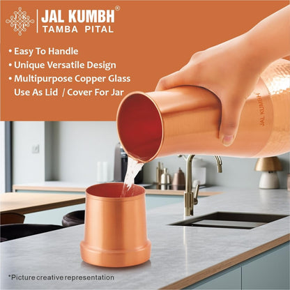Tosaa Jalkumbh Copper Tulip Pot