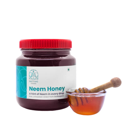 Sattvic Foods Neem Honey (Raw and Unheated)
