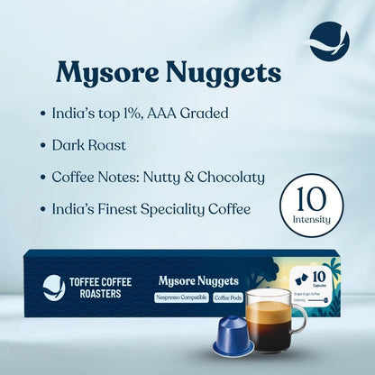 Toffee Coffee Roasters Variety Pack Coffee Pods Aluminium Coffee Capsules