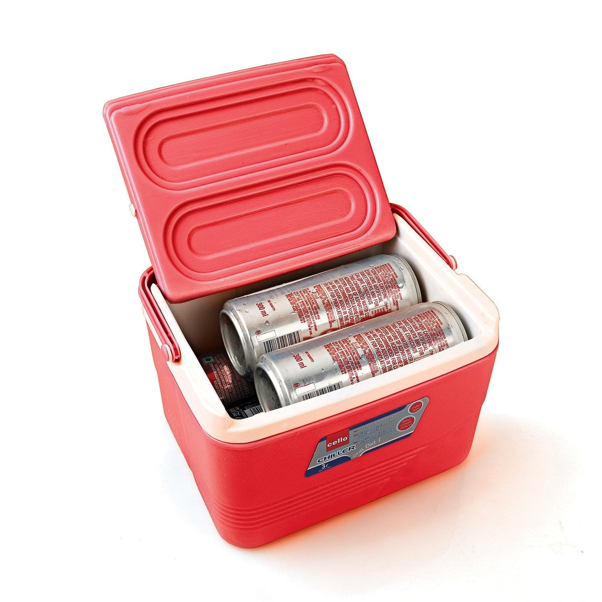 Cello Chiller Ice Box - 3 Litre, Red