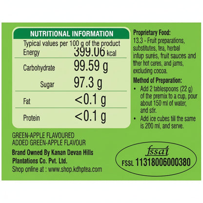 Ripple Green Ice Tea Green Apple Flavoured - 250gm