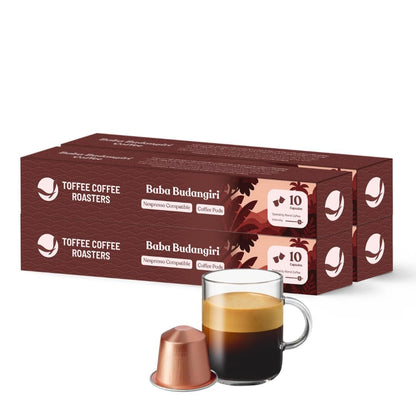 Toffee Coffee Roasters  Baba Budangiri Coffee Capsules