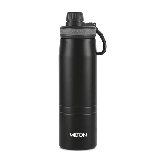 Milton Sparkle 600 Thermosteel Water Bottle - Black