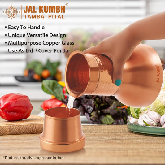 Tosaa Jalkumbh Copper Lilly Pot