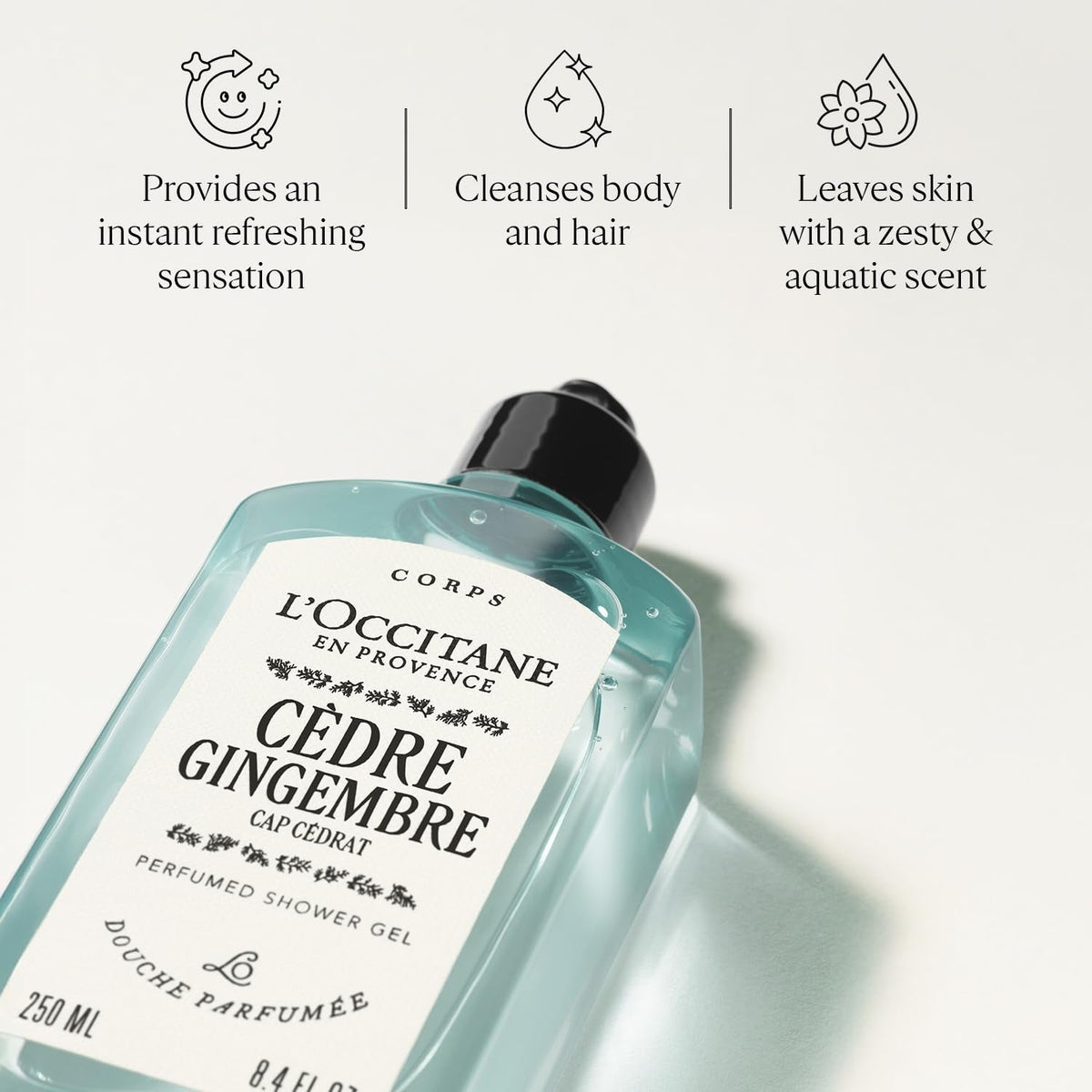 L'Occitane Cap Cedrat Shower Gel - 250 ml