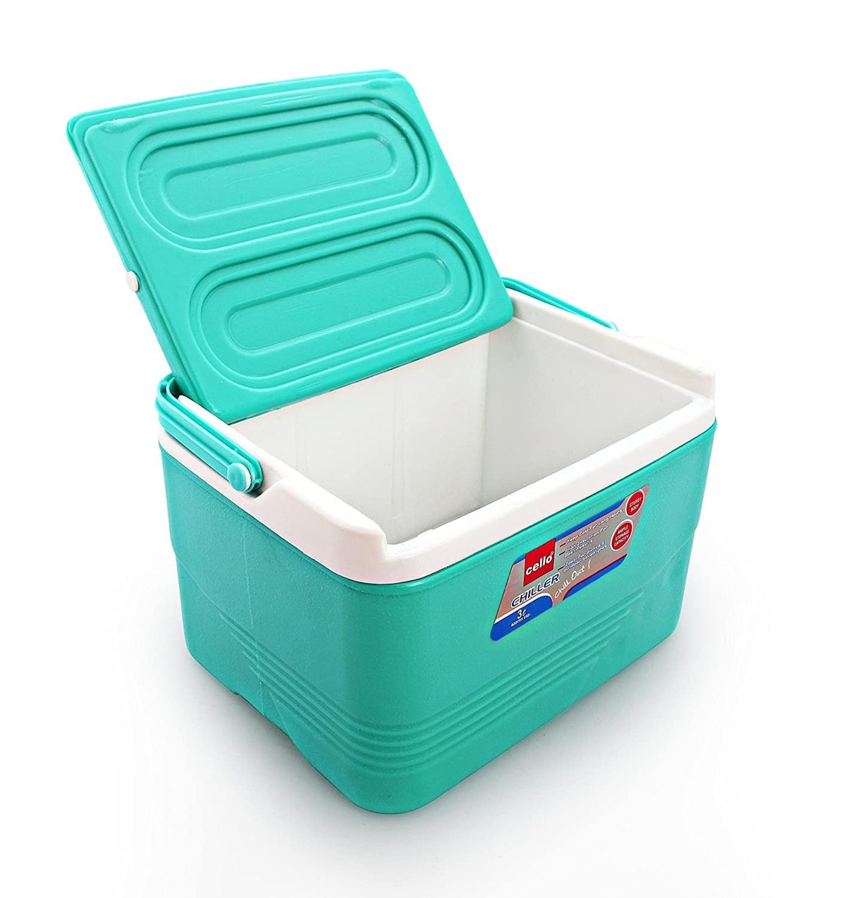 Cello Chiller Ice Box - 3 Litre, Green