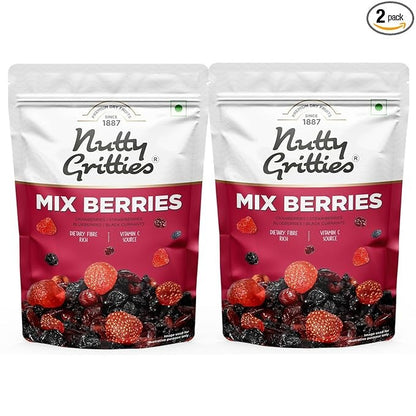 Nutty Gritties Premium Mix Berries  - 200g