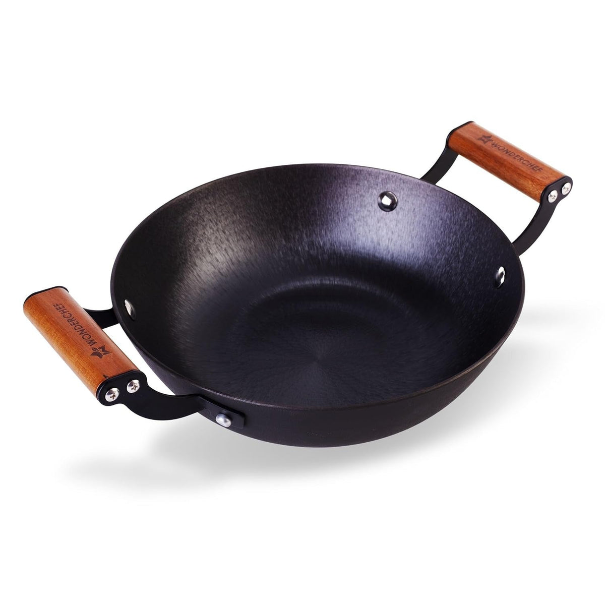 Wonderchef Pre-Seasoned Ferro Light 28cm Kadhai