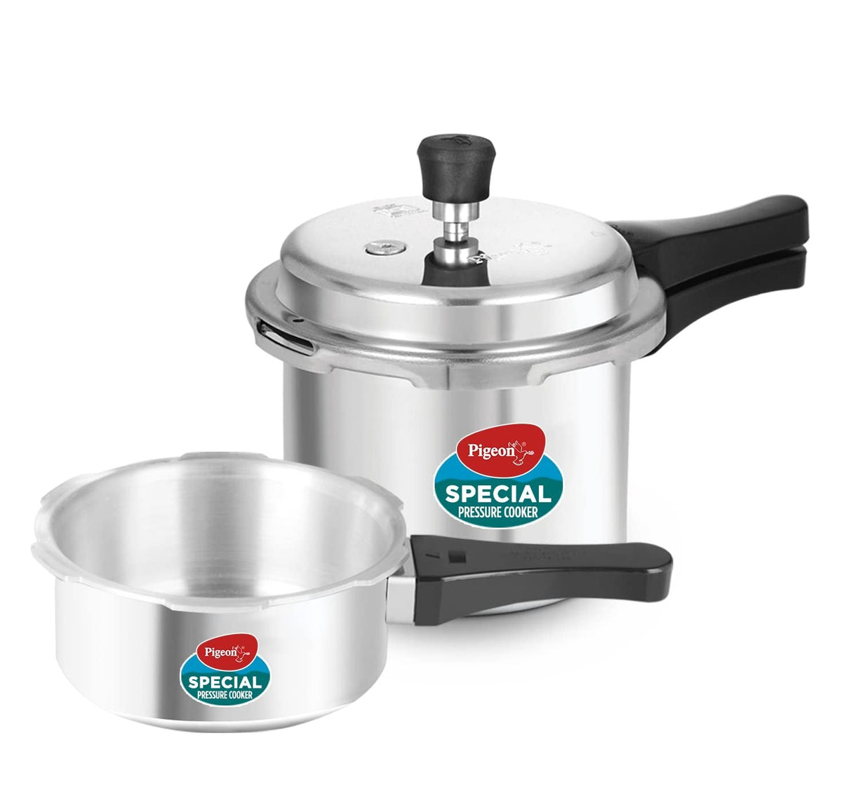 Pigeon By Stovekraft Special Aluminium Pressure Cooker Combo
