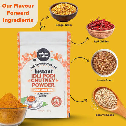 Urban Platter South Indian Style Instant Idli Chutney Powder - 250 gms