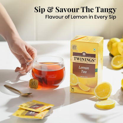 Twinings Lemon Black Tea 25 Tea Bags - 50 gms