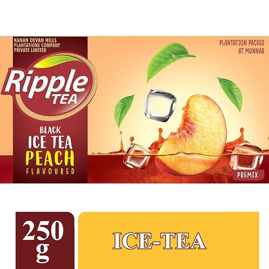Ripple Black Ice Tea Peach Flavoured - 250gms
