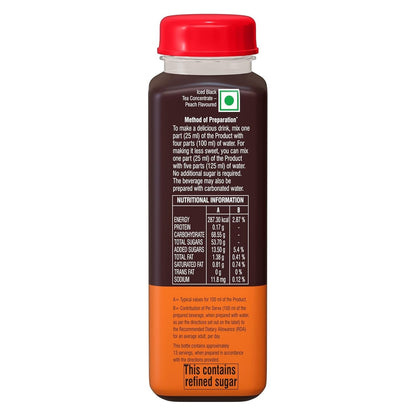 Ripple Black Ice Tea Peach Flavoured Liquid Concentrate-250ml