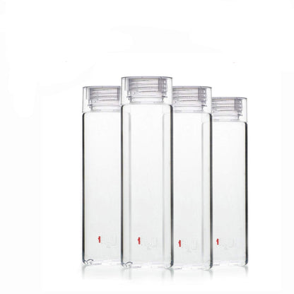 CELLO H2O Premium Edition Water Bottles Set of 4 Pcs For Daily Use 1000ml