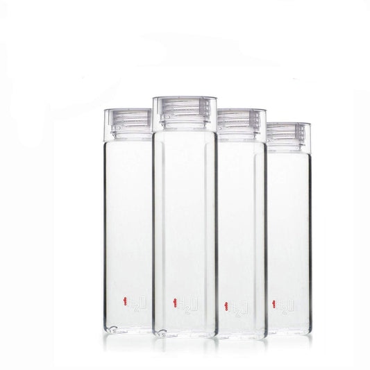 CELLO H2O Premium Edition Water Bottles Set of 4 Pcs For Daily Use 1000ml