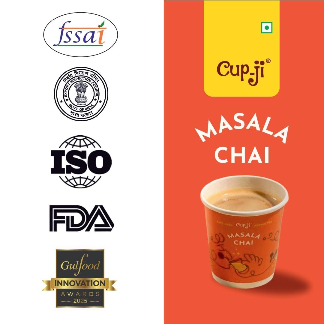 Cup-Ji Masala Chai Premix Cups