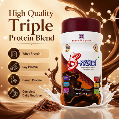 British Biologicals B-Protin Powder Chocolate Flavour