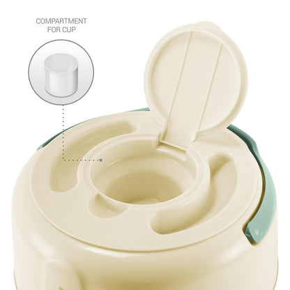 Milton Kool Pristine 7 Insulated Plastic Water Jug, 5.25 litres, Light Green